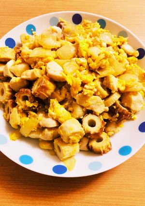 夕飯のがっつりメインに！中華風ちくわ-レシピのメイン写真