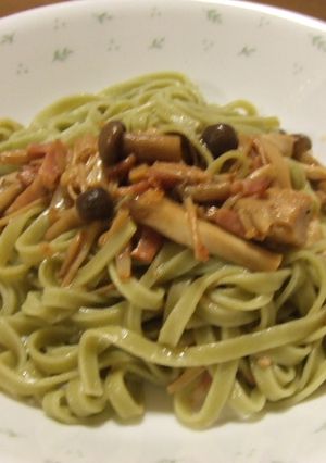 きのこのパスタ（醤油バター）-レシピのメイン写真