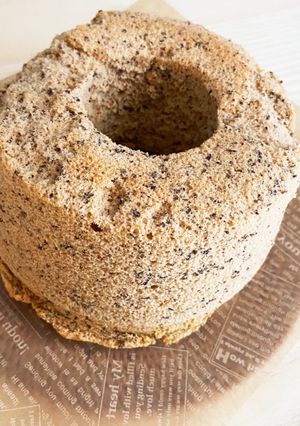 甘さ控えめ米粉の紅茶シフォンケーキ-レシピのメイン写真