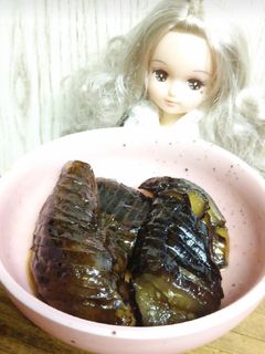 リカちゃん♡ナスの甘辛くたいたんꕤ*.゚-レシピのメイン写真