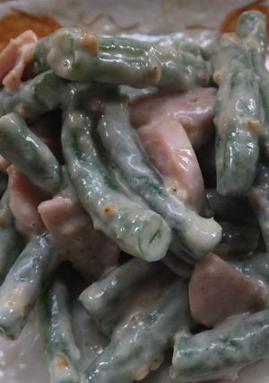 ✿いんげんと魚肉ソーセージのごまマヨ✿-レシピのメイン写真
