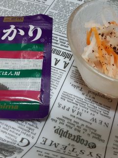簡単大根サラダ ゆかり-レシピのメイン写真
