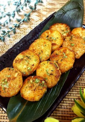 バター醤油の長芋ステーキ-レシピのメイン写真