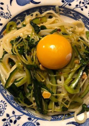 冷やしナムルうどん-レシピのメイン写真