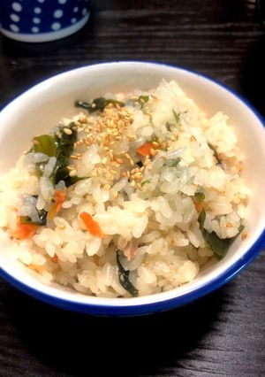 みんな大好き！わかめご飯の作り方-レシピのメイン写真