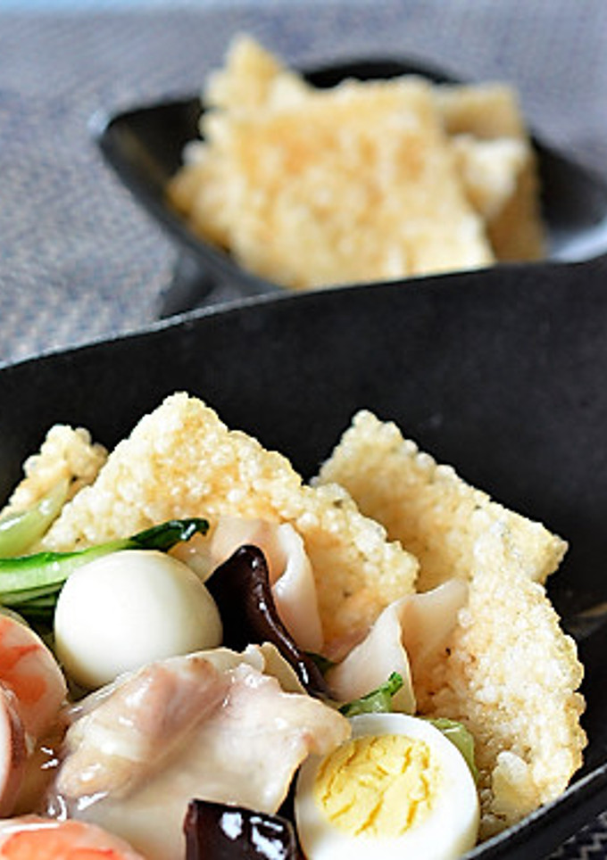 あんかけ用のおこげの作り方♪-レシピのメイン写真