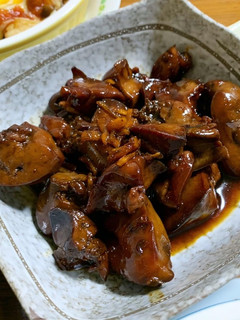 【簡単】鳥肝の甘辛煮-レシピのメイン写真