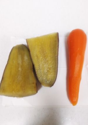 炊飯器でゆで野菜！離乳食にも◎-レシピのメイン写真