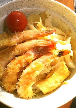 エビフライ丼-レシピのメイン写真