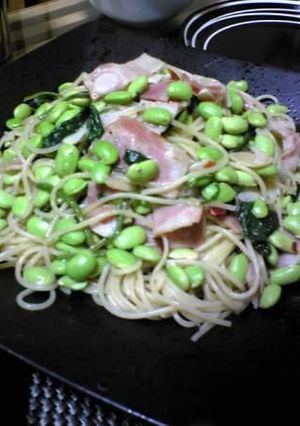 ☆枝豆さんのシンプルパスタ☆-レシピのメイン写真