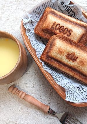ハムとチーズのカリカリホットサンド-レシピのメイン写真