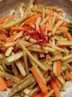 食物繊維を摂ろう✨基本のきんぴらごぼう-レシピのメイン写真