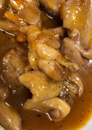 鶏肉の杏ジャム煮-レシピのメイン写真