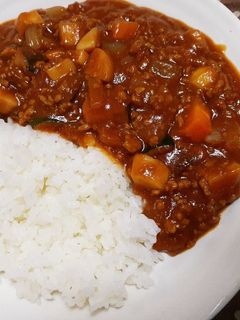 夏野菜たっぷりトマトキーマカレー-レシピのメイン写真