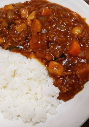 夏野菜たっぷりトマトキーマカレー-レシピのメイン写真