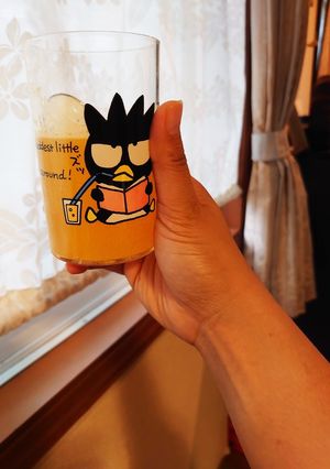 甘夏オレンジ炭酸水割り-レシピのメイン写真