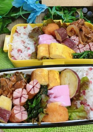 高校1年女子お弁当♡2020.07.07-レシピのメイン写真