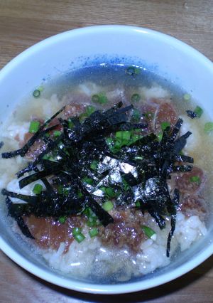 【簡単】白身魚のお茶漬け　ゴマ風味-レシピのメイン写真