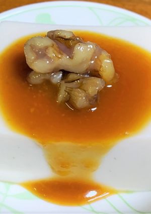 ごま豆腐とくるみの華-レシピのメイン写真