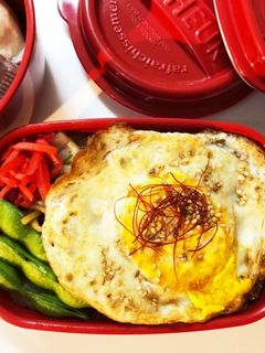 のっけ弁当(焼きそば目玉焼きのせ)-レシピのメイン写真
