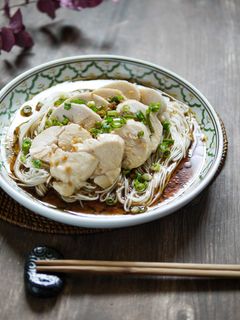 ヤミツキ!簡単うまダレ鶏そうめん-レシピのメイン写真