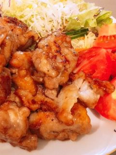 豚こまボールの照り煮♡-レシピのメイン写真