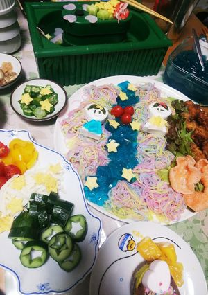 2020年★七夕★ジュレで食べる素麺-レシピのメイン写真