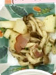 長芋ときのこのバター醤油炒め-レシピのメイン写真