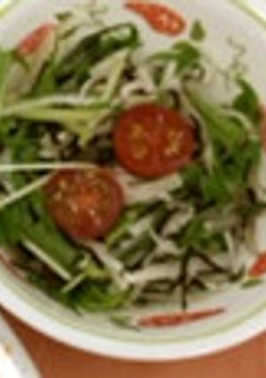 野菜たっぷり大根サラダじゃこドレッシング-レシピのメイン写真