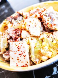 豚バラキャベツの卵とじ丼-レシピのメイン写真