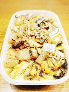 作り置き マグロのアラとコンニャク煮物-レシピのメイン写真