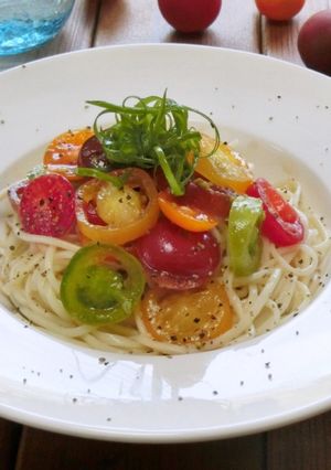 ぶっかけカラフルトマト麺-レシピのメイン写真
