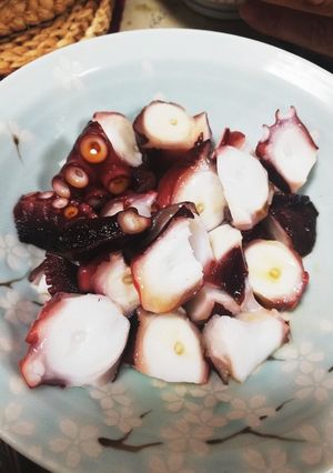 たこのぶつ切りポン酢あえ-レシピのメイン写真