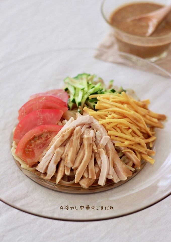 ☆冷やし中華 ごまだれ☆-レシピのメイン写真