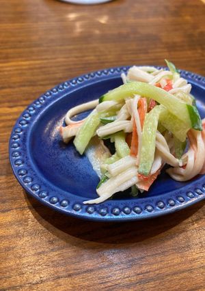 きゅうりとカニカマのマヨポン和え♪-レシピのメイン写真
