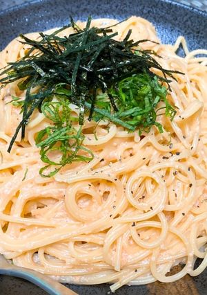 こってり♡たらこクリームパスタ-レシピのメイン写真
