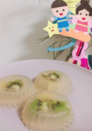 七夕デザート♡フルーツ寒天-レシピのメイン写真