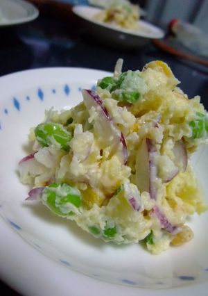 枝豆入りポテトサラダ☆-レシピのメイン写真
