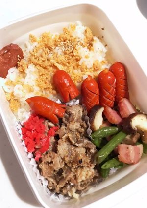 旦那さんのお弁当335-レシピのメイン写真