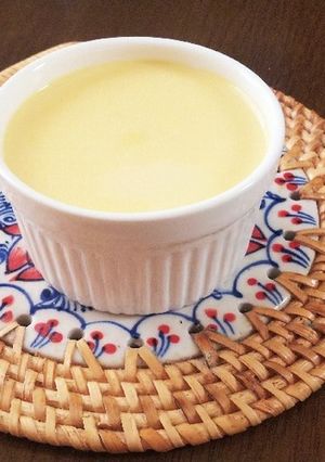 基本の材料２つ！離乳食おやつに豆乳プリン-レシピのメイン写真