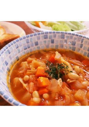 とろーりチーズの絶品ミネストローネ-レシピのメイン写真