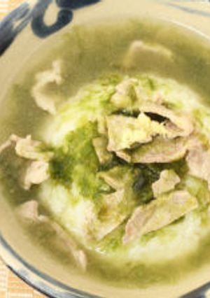 アーサ汁飯（アオサの汁飯）-レシピのメイン写真