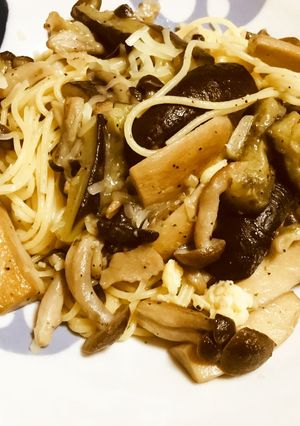 アヒージョの素でパスタ-レシピのメイン写真