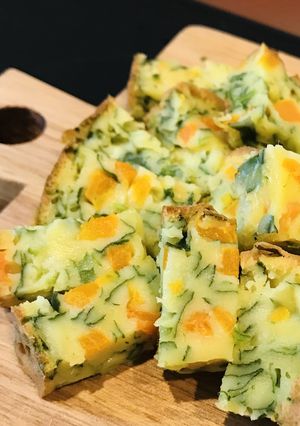 離乳食に炊飯器で野菜たっぷりケークサレ♪-レシピのメイン写真
