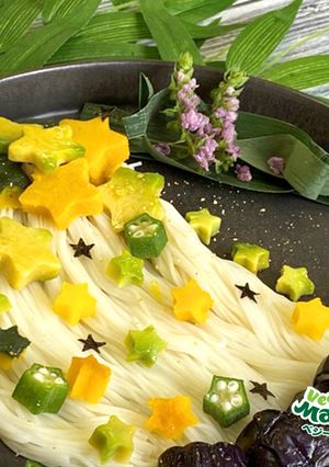 七夕そうめん-レシピのメイン写真