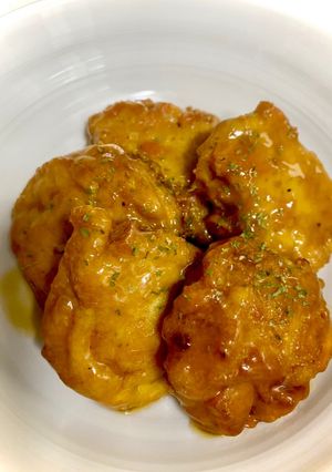 豆腐と合い挽肉のナゲット和風ダレ-レシピのメイン写真