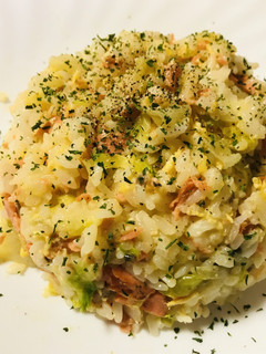 マスカルポーネ&玉子の濃厚鮭チャーハン-レシピのメイン写真