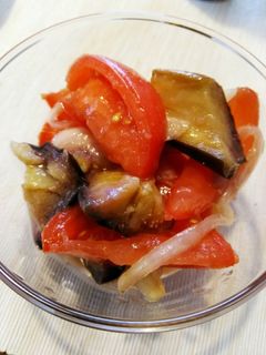 やみつき トマトとなすのおつまみマリネ-レシピのメイン写真