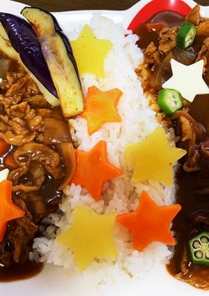 七夕カレー-レシピのメイン写真