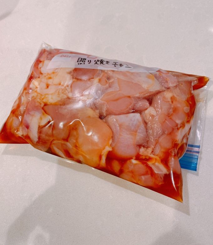 照り焼きチキン(冷凍保存で作り置き)-レシピのメイン写真